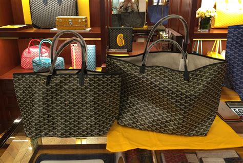 goyard small st louis tote|goyard size pm or gm.